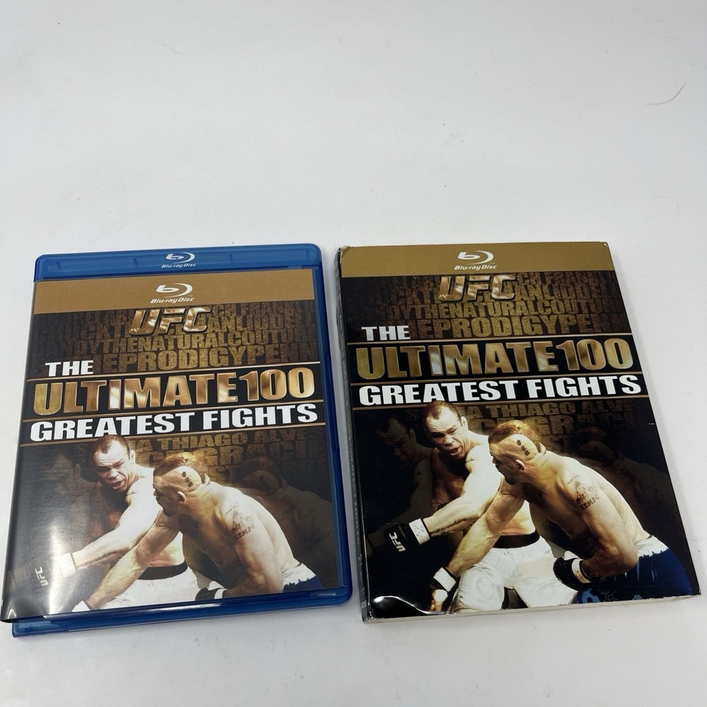 UFC - The Ultimate 100 Greatest Fights - 6 Discs - 2009 Set W/ Slipcover Blu-Ray